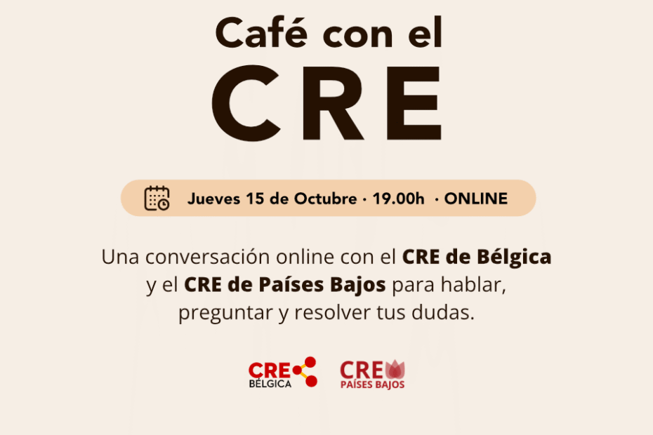 CRE Países Bajos y CRE Bélgica organizan un encuentro abierto para resolver tus dudas