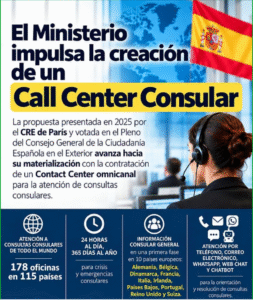 La atención consular a los españoles en el exterior: el Ministerio plantea un nuevo servicio multicanal